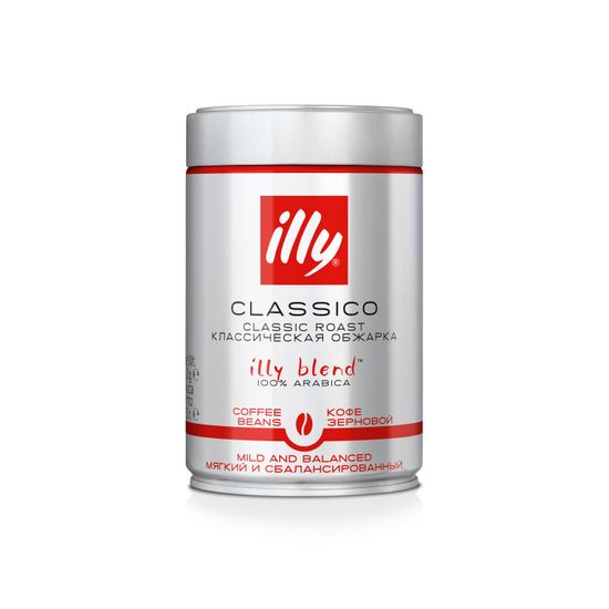 Кофе в зернах ILLY Classico 250 г банка