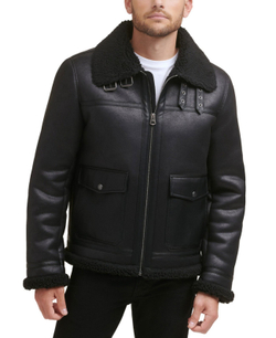 Levi's faux best sale shearling jacket