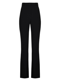 Брюки прямые Силуэт, черный