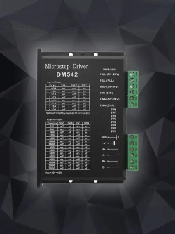 Драйвер шагового двигателя DM542, 20-50В, 4,2А / Микрошаговый привод для 42 57 шаговых двигателей Nema17 Nema23 напряжение питания