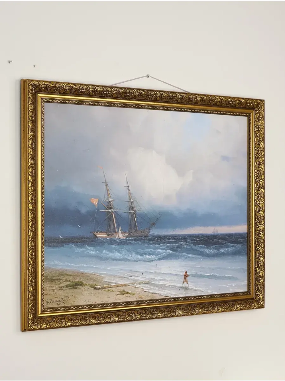 Картина настенная интерьерная в багетной раме 47*57 см