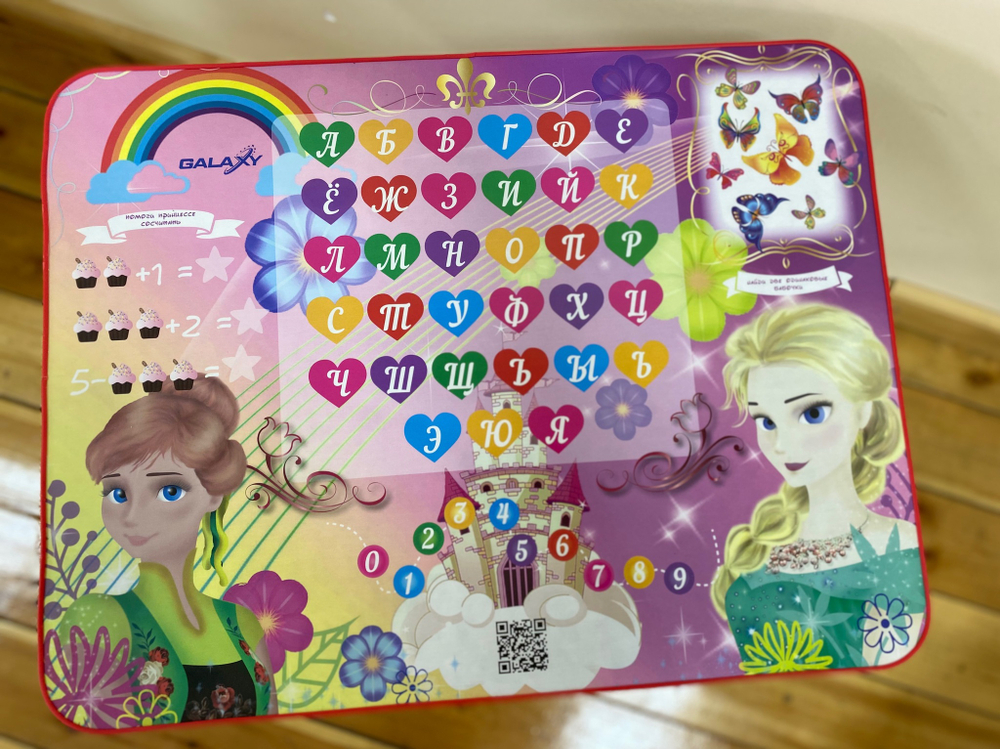 Комплект детской мебели АЗБУКА "Две Принцессы" арт. КМ3/72П