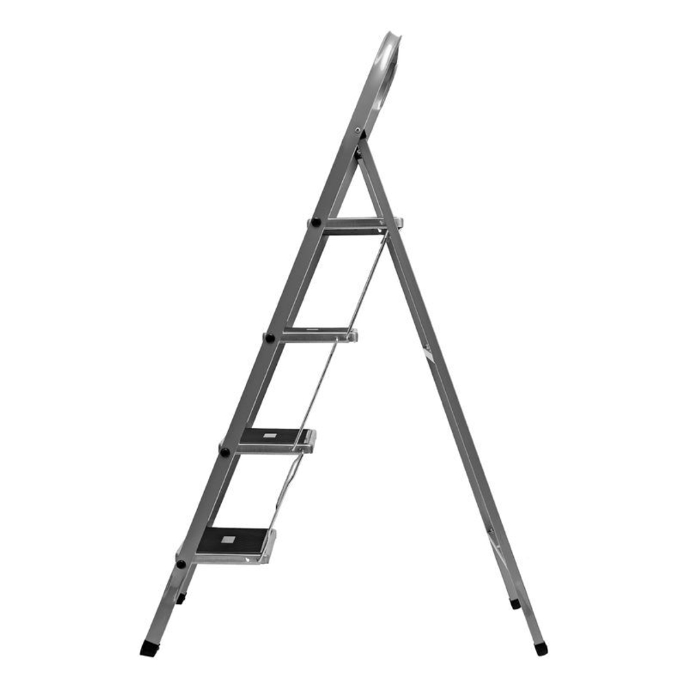 Стремянка 4 ступени стальная с противоскользящими накладками Сибртех