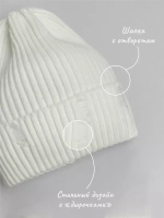 Шапка и снуд для девочки осенние