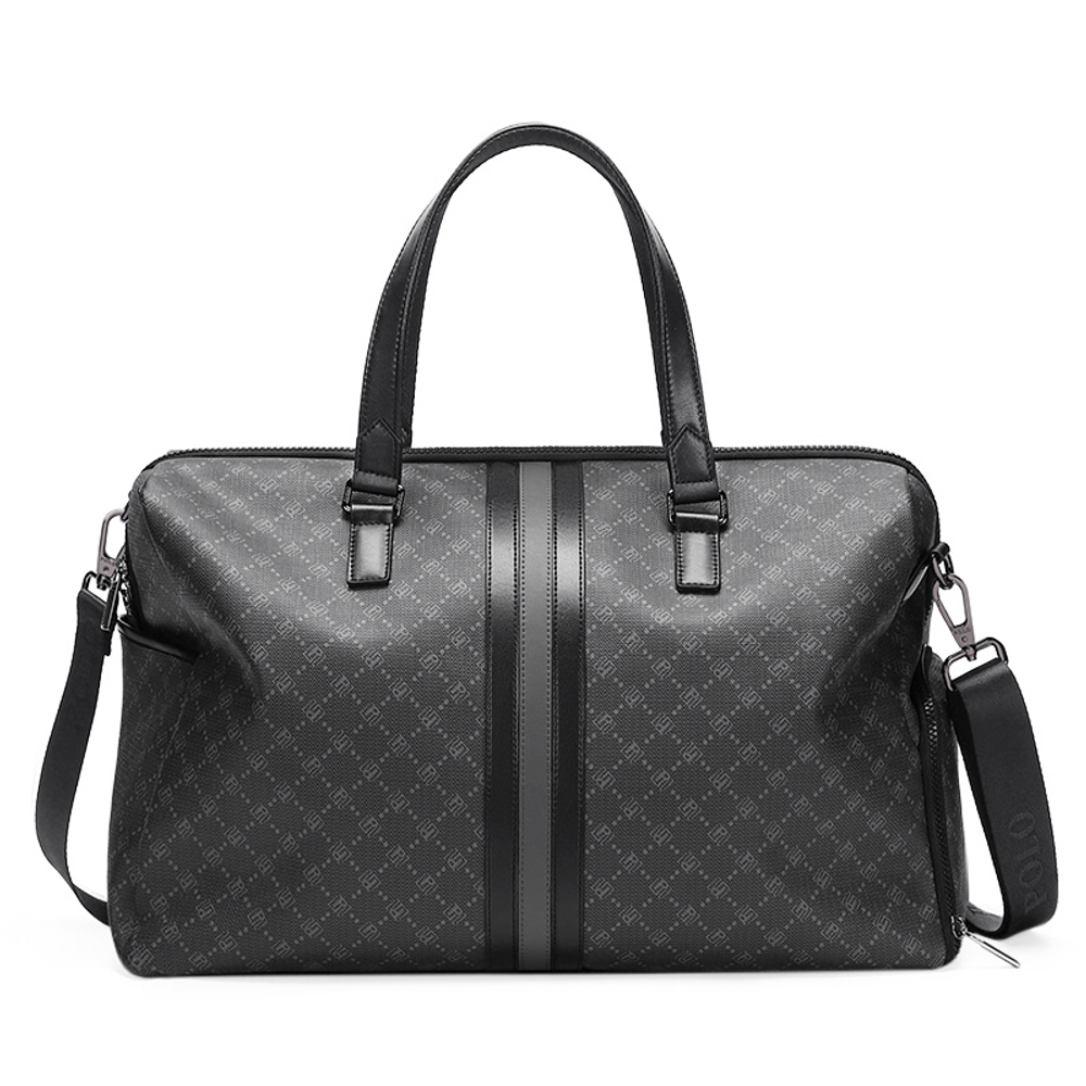 POLO 28L PVC Synthetic Leather Travel Bag Men"s Multicolor