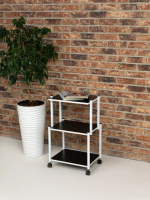 Тележка косметологическая Пирамида на колесиках