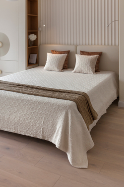 Покрывало 200x220 Luxberry Edinburg слоновая кость