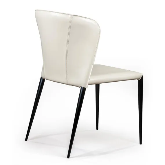 Стул Albert бежевая кожа