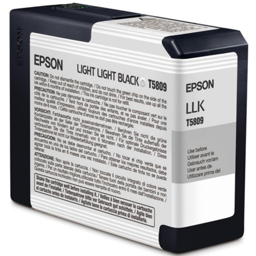 Картридж EPSON T5809 светло-серый для Stylus Pro 3800 (c13t580900)