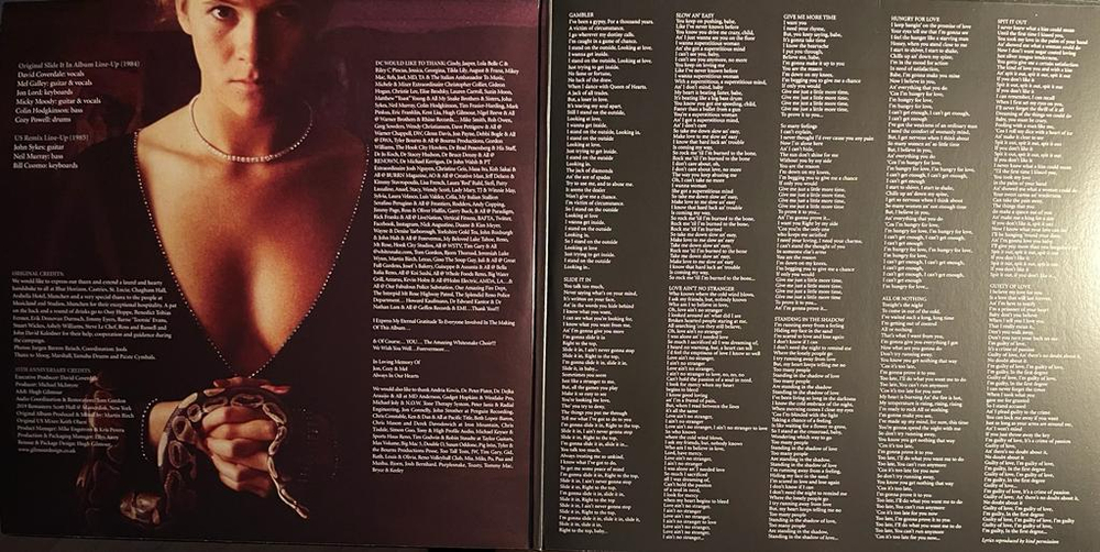 Whitesnake - Slide It In (Европа 2019г.) 2LP