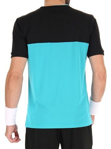 Мужская теннисная футболка Lotto Superrapida VI T-Shirt 2 - небесный