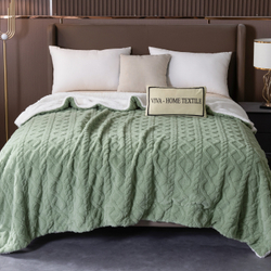 Плед Fluffy/Пушистый бамбуковая микрофибра FL002