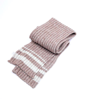 Шарф JOLI BEBE Темно-бежевый/Бежевые полоски Мальчик