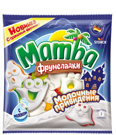Мармелад жевательный Mamba Молочные привидения 90г MAMBA