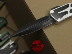 Нож Heretic Knives Colossus D/E - рукоять светлый алюминий , блэеквош клинок