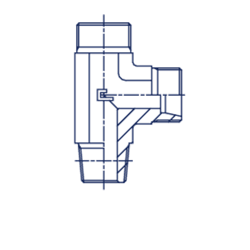 Штуцер FLC DS20 BSPT 3/4 (корпус)