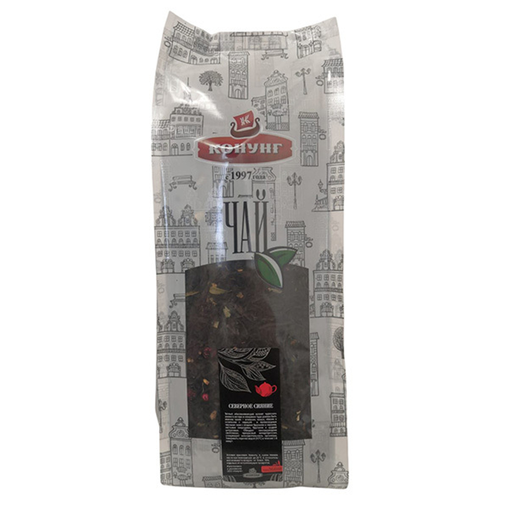 Черный ароматизированный чай Северное сияние 500гр