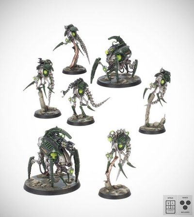Tomb Crawlers and Macrocyte Warriors (Tomb World)