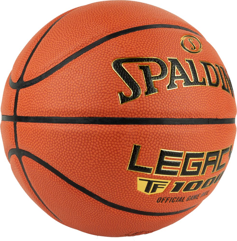 Мяч баск. SPALDING TF-1000 Legacy 76963z, р.7, FIBA, ZK-композит(микрофибра),нейл.корд, кор-чер-зол