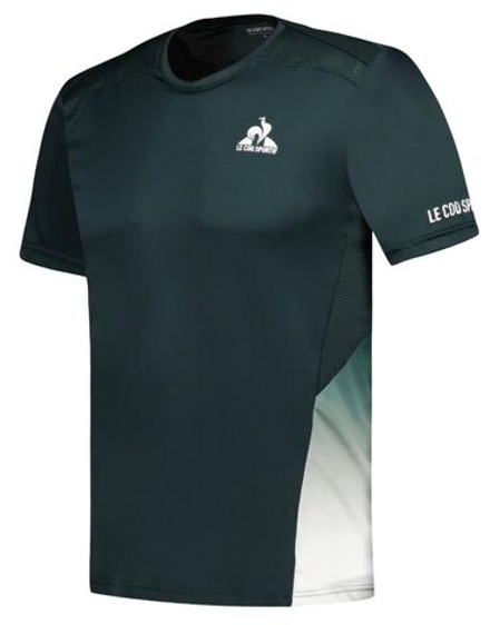 Теннисная футболка Le Coq Sportif Tennis Pro 24 N°3 - green