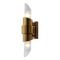 Бра Crystal Lux Justo AP2 Brass