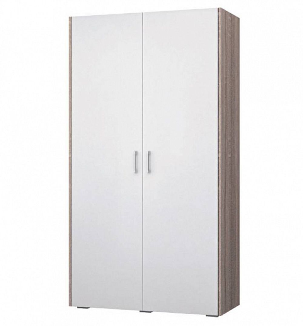 Шкаф платяной 2-створчатый Камея (Дуб сонома/Белый глянец),Мелодия сна