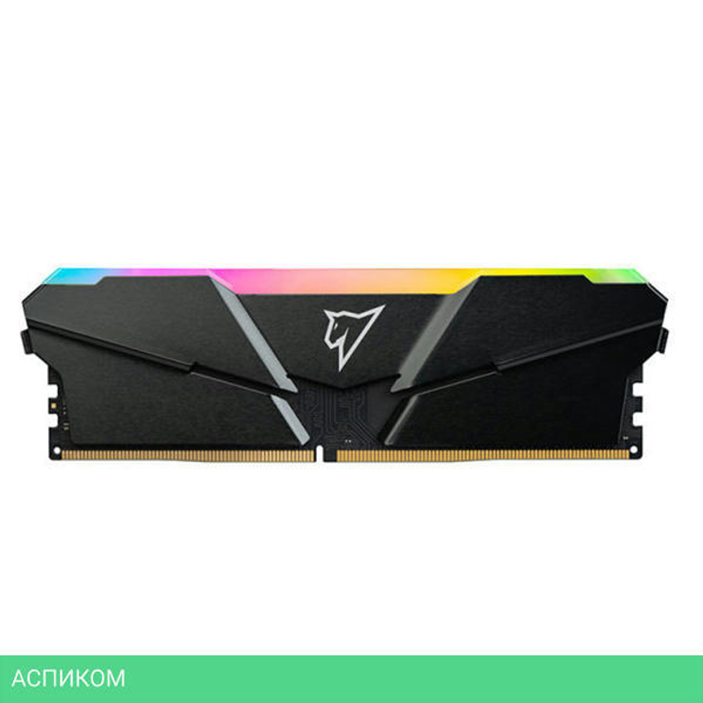 Оперативная память Netac Shadow RGB 16GB DDR4 Grey (NTSRD4P26DP-16E)