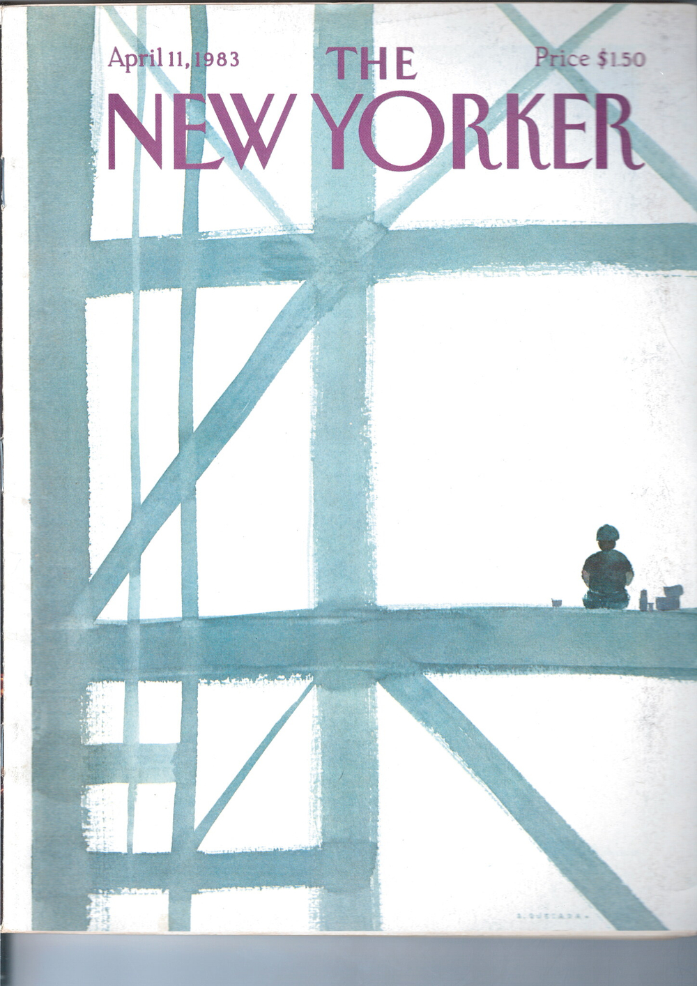 Журнал The New Yorker 11-04-1983