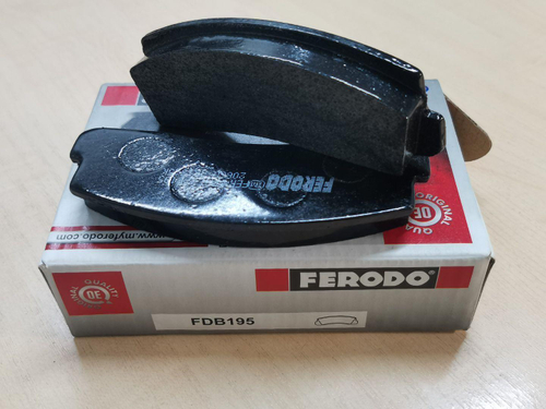 Колодки тормозные передние для ВАЗ 2121, 21214, Niva Chevrolet, Niva Legend, Niva Urban Ferodo