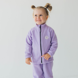 Толстовка флисовая "Лиловый"