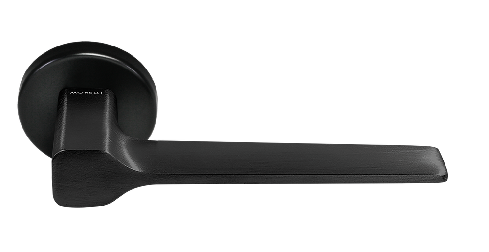 Ручка дверная GRAND CARAT R5 CAFFE раздельная на круглой розетке