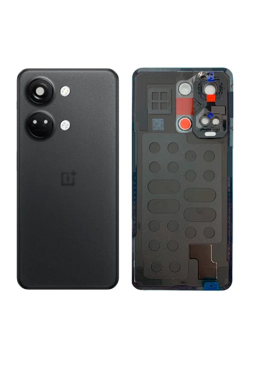 Задняя крышка для OnePlus Nord 3 5G cерая (Tempest Gray) со стеклом камеры