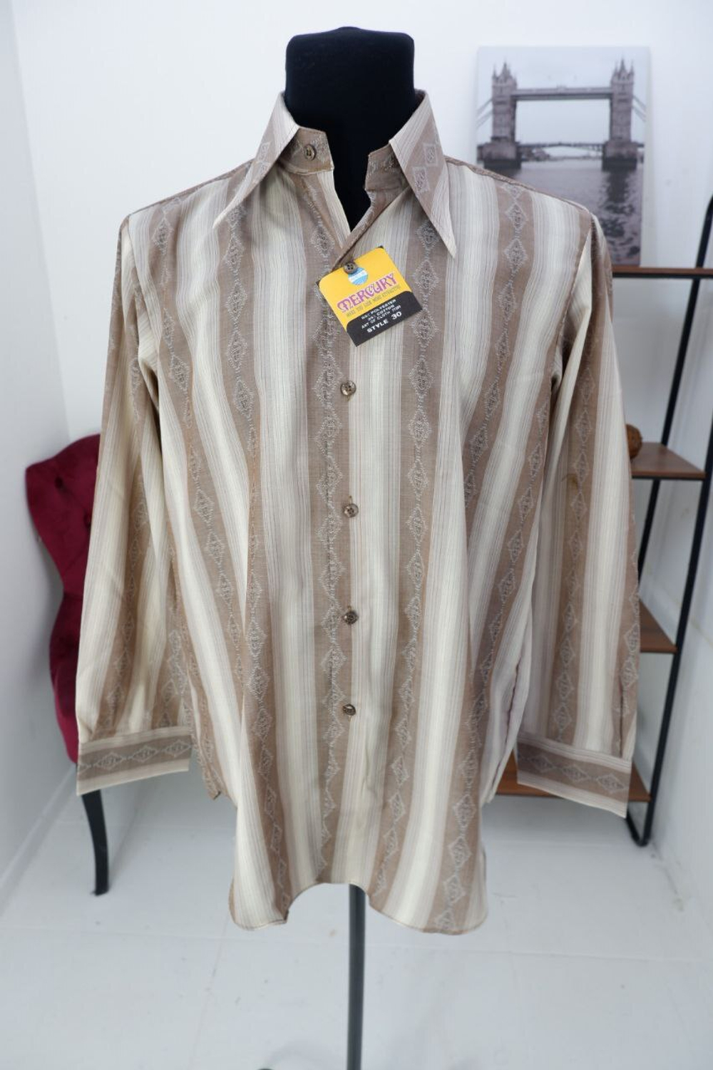 Рубашка Mercury с хлопком на каждый день  58 размер, новая