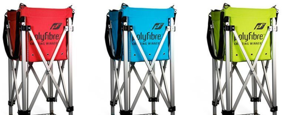 Корзина для теннисных мячей Polyfibre Heavy Duty Ball Cart