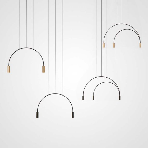 Подвесной светильник Imperium Loft ARC 3 Gold ARC01 189567-26