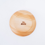 Деревянная тарелка Art of Siberia В твоем сердце АЛТАЙ из сибирского кедра T132