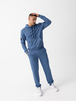Костюм мужской спортивный (без начеса). Деним