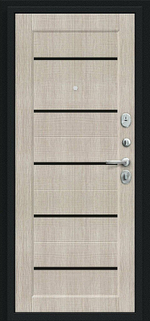 Борн Букле черное/Cappuccino Veralinga 205*96 правое