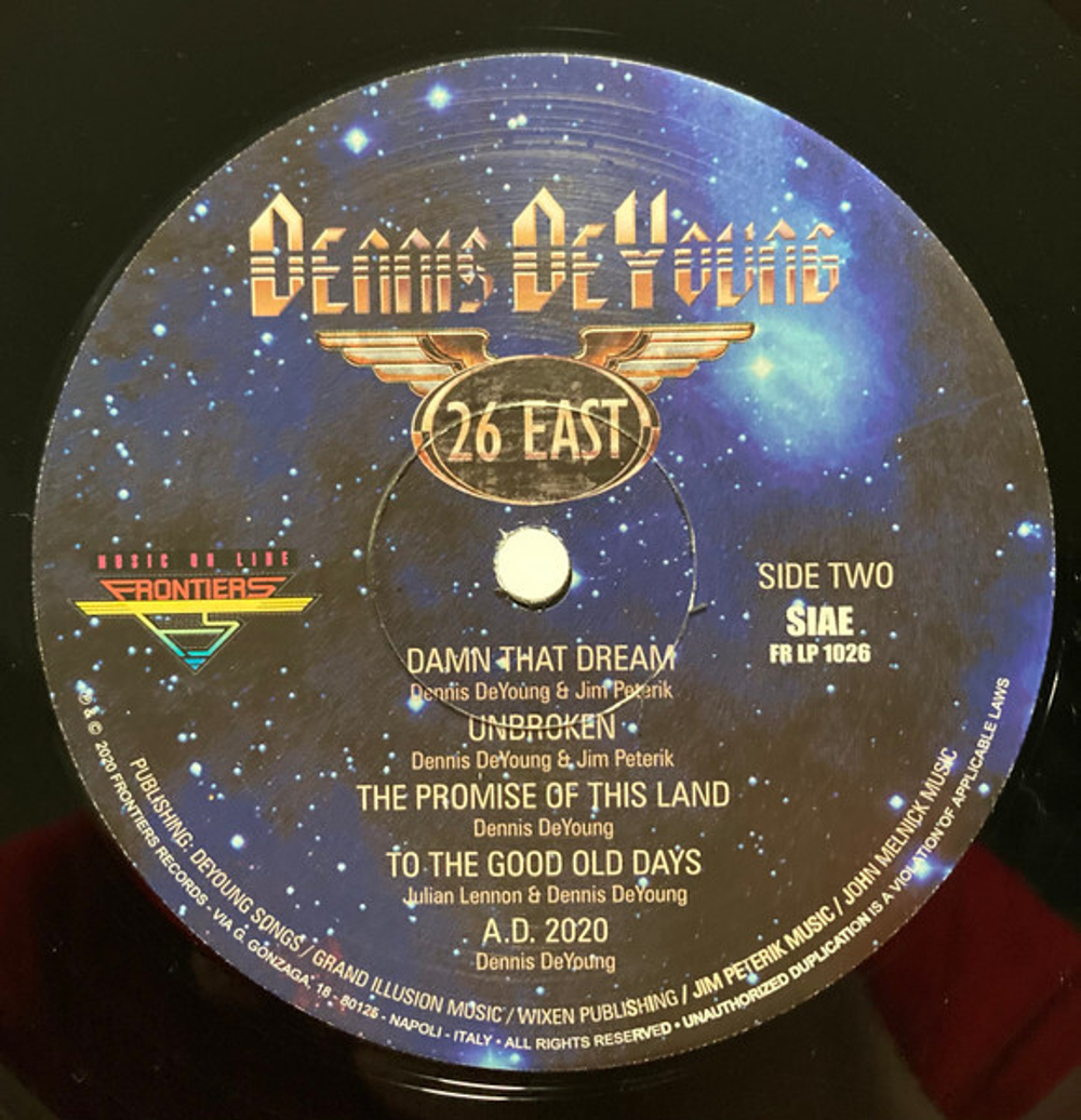 Dennis DeYoung / 26 East, Vol. 1 (LP)