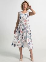 Платье Поцелуй солнца (белое) П15355-19М LT Collection