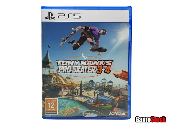PS5 Tony Hawk's Pro Skater 3+4 (Б/У, Английская версия, PPSA-18010)