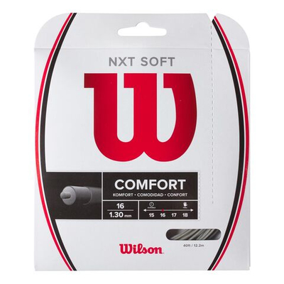 Струны теннисные Wilson NXT Soft String Set 12,2m - Silver