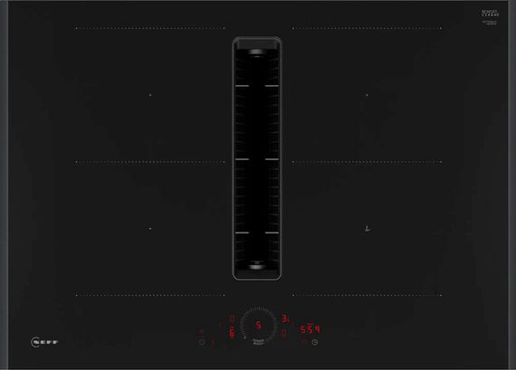 Индукционная стеклокерамич. панель Neff V57YHQ4C0 (flex design, с вытяжкой)