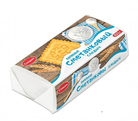 Печенье "Сметанковый слодыч" 100г. Слодыч