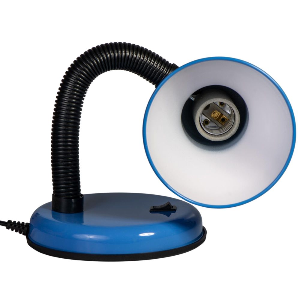 TLI-224 Светильник настольный. Цоколь E27. Цвет голубой