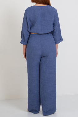 Брюки женские 3393ВЕБ, джинс #527Дж023393ВЕБ