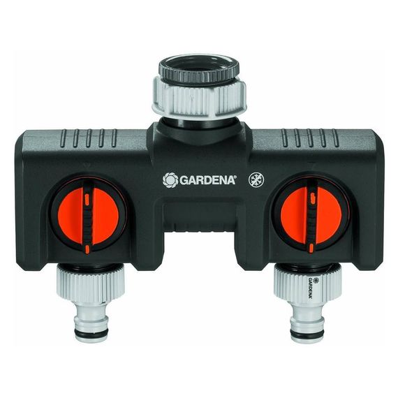Распределитель для шлангов Gardena 2-х канальный 08193-20.000.00