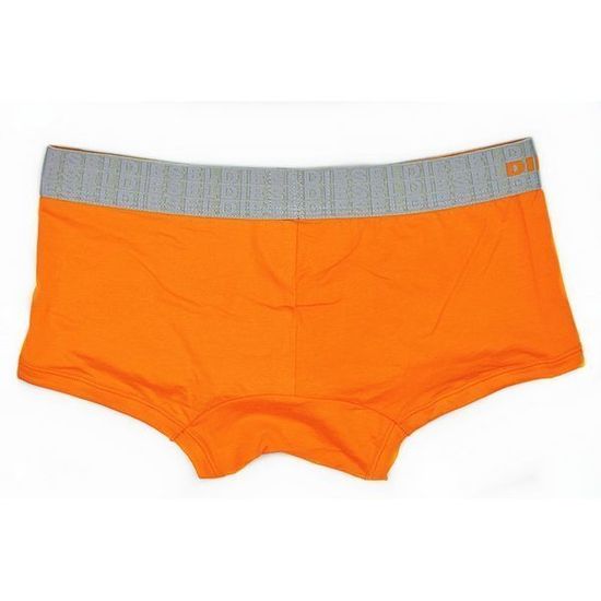 Мужские трусы хипсы Diesel Joel Metallic Logo Boxer Orange