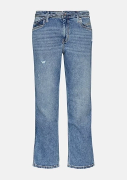 Cropped Jeans Karolin / Regular Fit / Mid Rise / Straight Leg