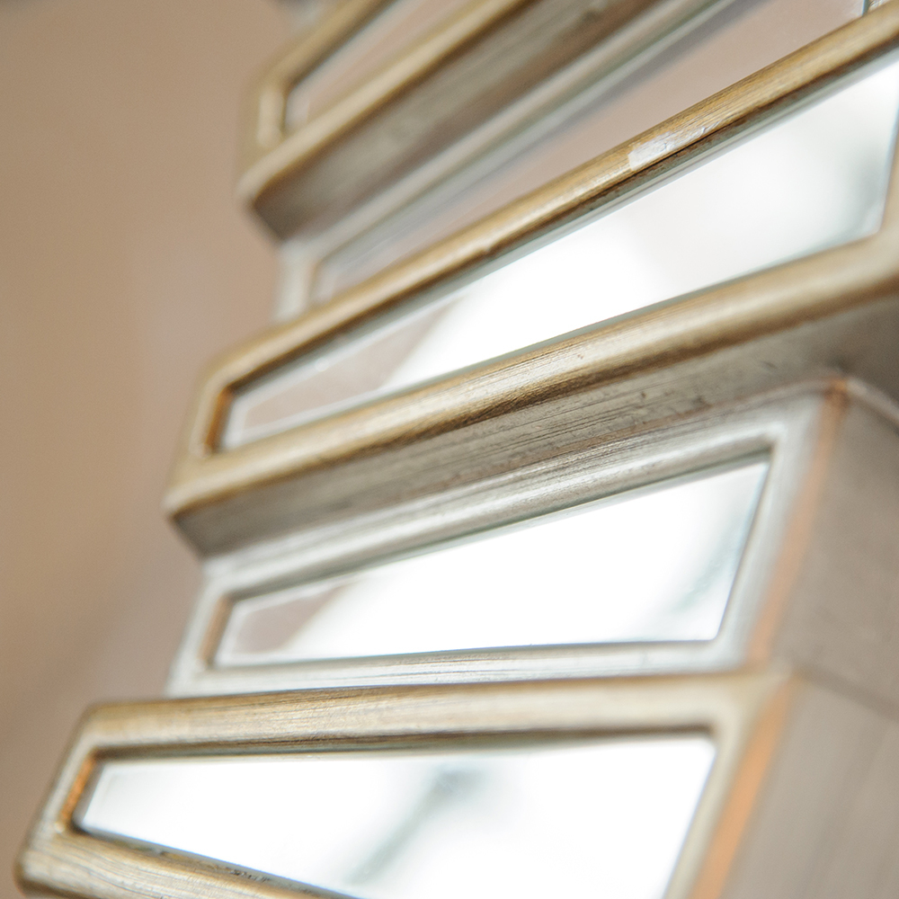 Настенное зеркало Объект мечты Мицар Сильвер